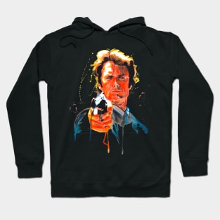 Clint Eastwood Diry Harry Art Hoodie